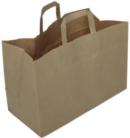 132006  PBPSTD0001 Bærepose papir 17L brun (250) 